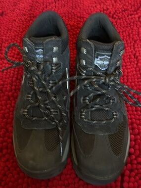 Harley-Davidson Black Lace-Up Men's Boots